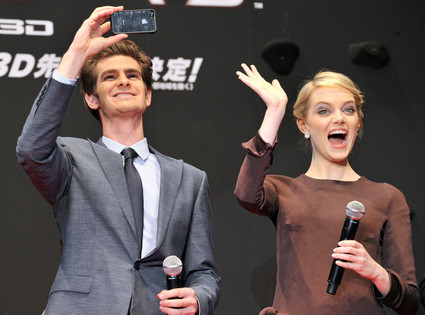 Emma Stone & Andrew Garfield Emma Stone & Andrew Garfield
